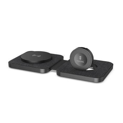 Skladacia wireless nabíjačka Viking WN21 VWN21B