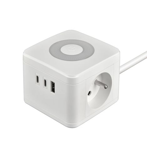Sieťový adaptér VIKING YC23L, biela VYC23LW