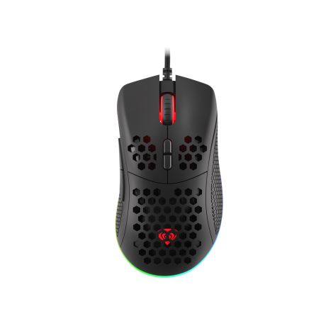 Genesis herná optická myš KRYPTON 550/RGB/Herná/Optická/Pre pravákov/8 000 DPI/Drôtová USB/Čierna NMG-1680