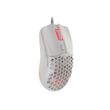 Genesis herná optická myš KRYPTON 750/RGB/8000 DPI/Herná/Optická/8 000 DPI/Drôtová USB/Biela NMG-1842