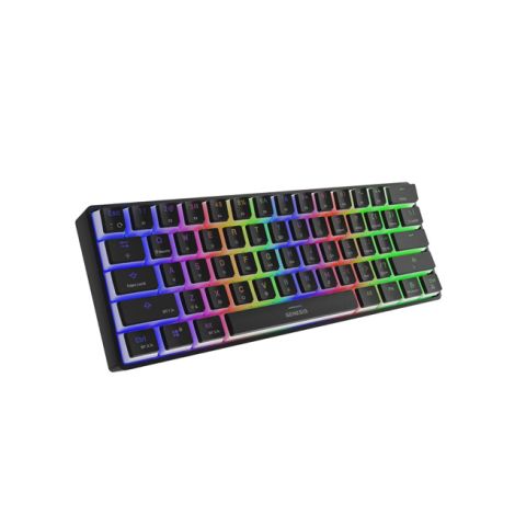 Genesis herná klávesnica THOR 660 RGB/Bezdrôtová Bluetooth/US layout/Čierna NKG-1844