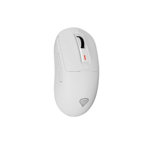 Genesis herná myš ZIRCON 660 PRO/Herná/Optická/Pre pravákov/26 000 DPI/Drôtová+bezdrôtová/Biela NMG-2194
