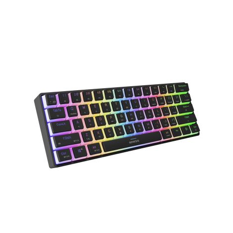 Genesis herná klávesnica THOR 660 G2/Gateron Brown/USB+BT/US layout/Čierna NKG-2196