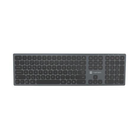 Natec klávesnica DOLPHIN/Bezdrôtová Bluetooth/ CZ- SK layout/Šedá NKL-1977