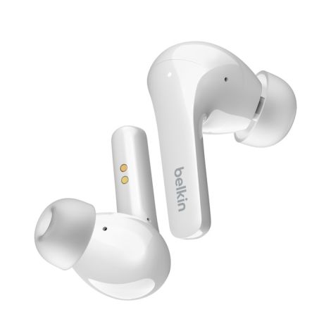 Belkin SoundForm Flow/Stereo/ANC/BT/Bezdrať/Biela AUC006btWH