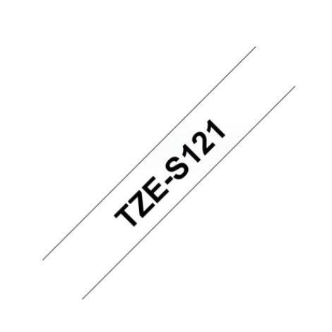 TZE-S121 priesvitná / čierna, 9mm TZES121