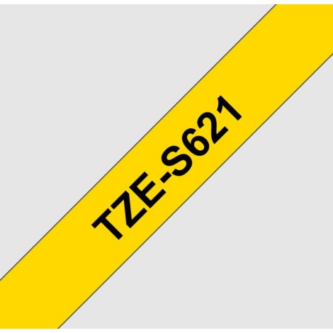 TZE-S621, žltá / čierna, 9mm TZES621