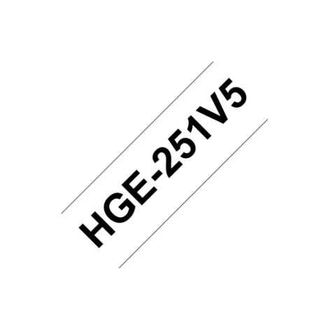 HGE-251, biela / čierna, 24 mm HGE251V5
