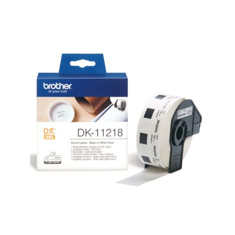 DK-11218 (papierové / okrúhle, priemer 24 mm -1000ks) DK11218