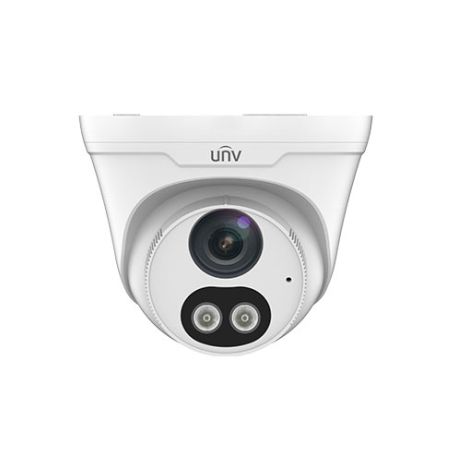 Uniview IPC3612LE-ADF28KC-DL, 2Mpix IP kamera, turret, objektív 2,8mm (106,7 °), IR+biely prísvit 30m IPC3612LE-ADF28KC-DL
