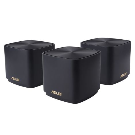 ASUS Zenwifi XD4 Plus (3-pack, Black) + podložka 90IG07M0-MO3C50
