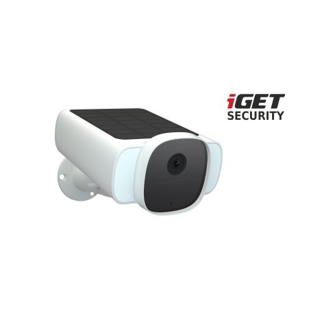 iGET SECURITY EP29 White - WiFi solárna batériová FullHD kamera, IP66, samostatná aj pre alarm M5 75020629
