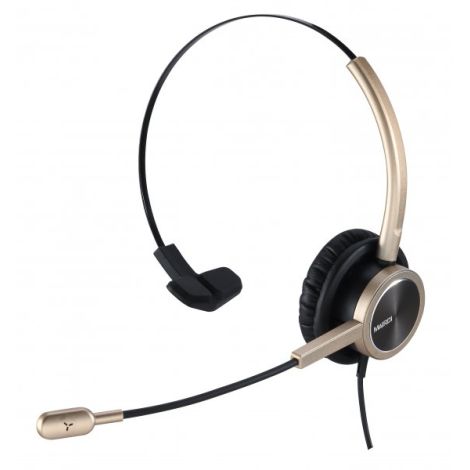 WELL Mairdi MRD-809G, náhlavka jednoušna, gold 10001420