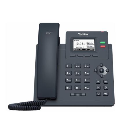 Yealink SIP-T31G SIP telefón, PoE, 2,3" 132x64 podsv. LCD, x SIP úč., GigE SIP-T31G