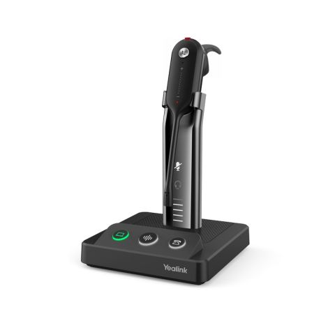 Yealink WH63 DECT základňa s náhlavnou súpravou do jedného ucha WH63UC