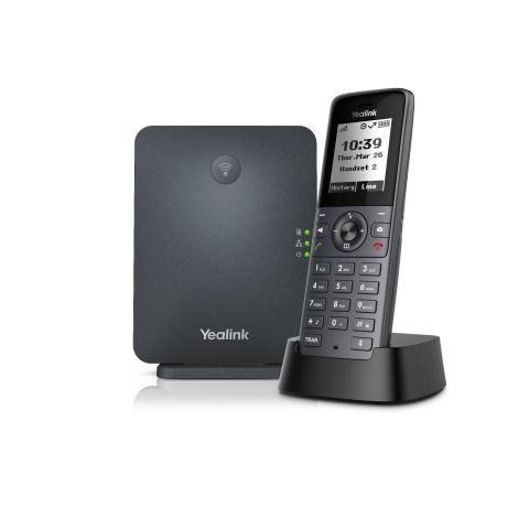 Yealink W71P DECT základová stanica a rúčka, 1,8" čiernobiely disp., až 10 rúčok W71P