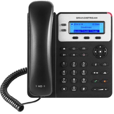 Grandstream GXP1620 (no PoE), 2,95" LCD podsv. displej, 2 SIP účty, 3prog. tlačidlá, dual 10/100MBps GXP1620