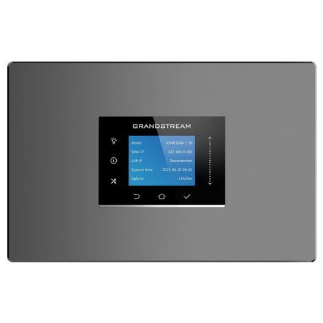 Grandstream UCM6304 Audio VoIP PBX, 1000 uživ., 150 súb. hov., audiokonf. 120úč., 4xFXO, 4xFXS port UCM6304A