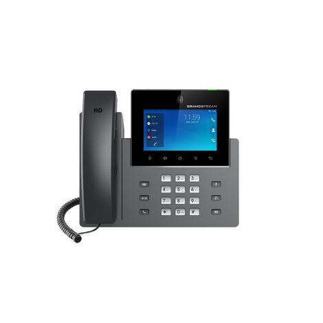 Grandstream GXV3450 SIP video telefón, 5" IPS bar.dot.displ., 16 SIP účty, Android11, WiFi, BT, PoE+ GXV3450