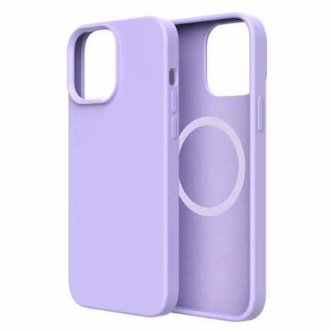 ER POWER Silikónový kryt CARNEVAL SNAP pre iPhone 14 Pro s MagSafe - fialová ERCSIP14PMGLQ-PL