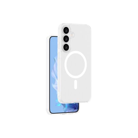 ER Crystal Snap kryt s MagSafe pre Samsung Galaxy S25 Plus - priehľadný ERCSSGS25PMGCL