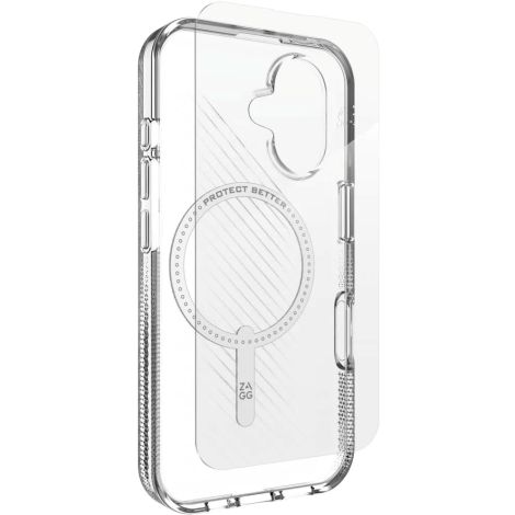ZAGG Bundle Luxe SNAP PCR sklo 360 Apple iPhone 16 Priehľadný 700515362