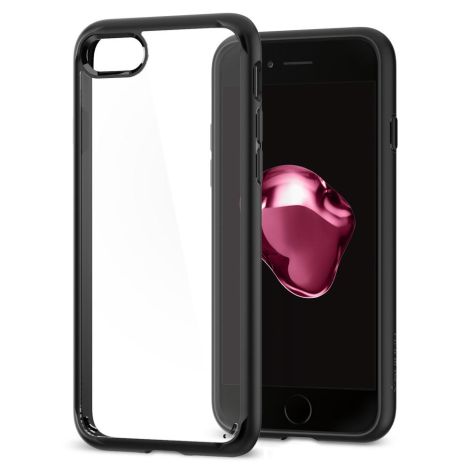OCHRANNÝ KRYT (HARD+TPU) SPIGEN Ultra Hybrid 2 PRO APPLE iPHONE 7/8 - čierny 042CS20926