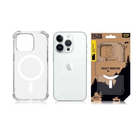 Tactical MagForce Plyo Kryt pre Apple iPhone 14 Pro Transparent 8596311186356