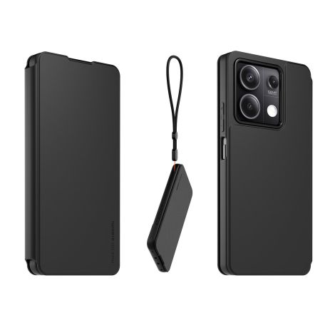 Made for Xiaomi Book Puzdro s Pútkom pre Xiaomi Redmi Note 13 5G Black 3662515058166