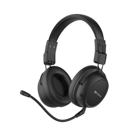 Sandberg ANC FlexMic/Stereo/ANC/BT/Bezdrôt/Čierna 126-36