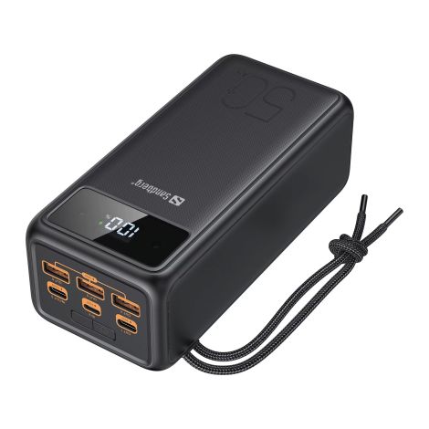 Sandberg Powerbank USB-C PD 130W 50000 čierna 420-75