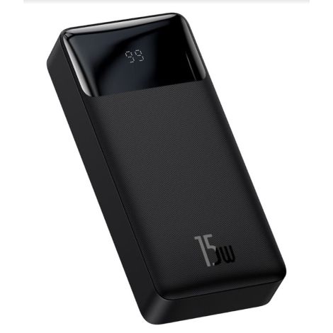 Baseus PPBD050101 Bipow Digital Display Powerbanka 20000mAh 15W Black 6932172618216