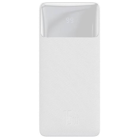 Baseus PPBD050202 Bipow Digital Display Powerbanka 30000mAh 15W White 6932172618247