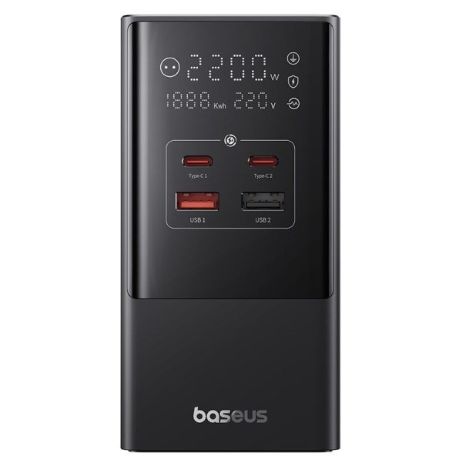 Baseus Nabíjacia stanica PowerCombo Tower 35W EU čierna 6932172631918