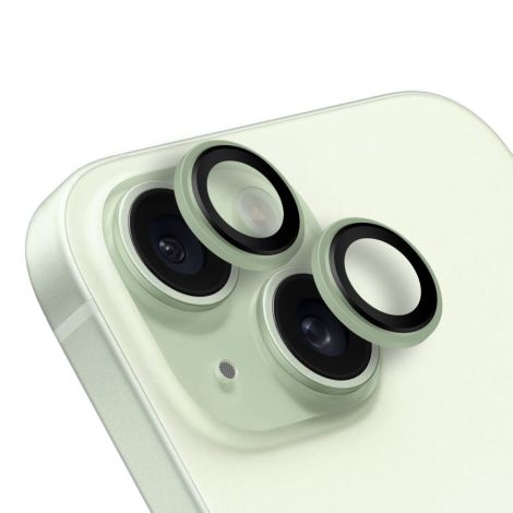 OBAL:ME Ochrana Šošoviek pre Apple iPhone 15/15 Plus Green 8596311278921