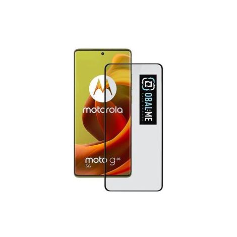 OBAL:ME 5D Tvrdené Sklo pre Motorola G85 Black 8596311260513