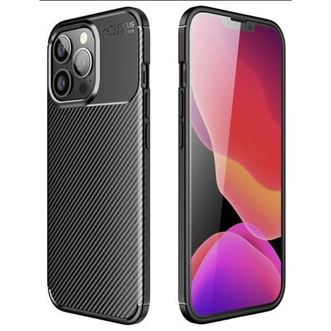 Cu-Be Carbon TPU púzdro Samsung Galaxy A35 5G Black 8595680417009