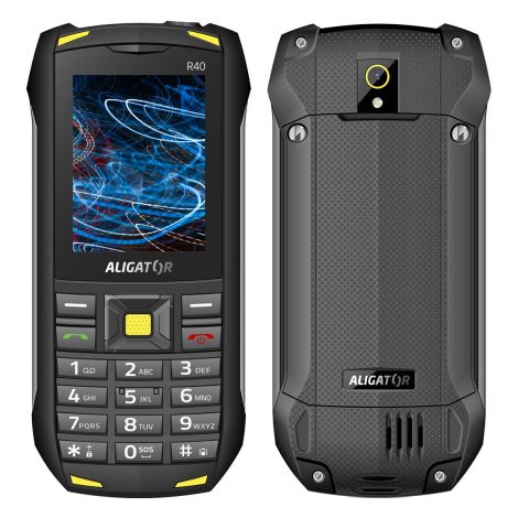 ALIGATOR R40 eXtremo čierno-žltý AR40BY