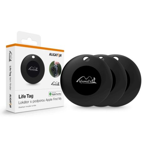 Aligator Sada Príveskov Lifetag Apple Find My 3ks APD002