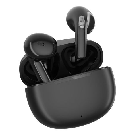 QCY - T20 AilyPods bezdrôtové slúchadlá s dobíjacím boxom, Bluetooth 5.3, čierna T20B