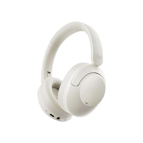 QCY H4/Stereo/ANC/Jack/Drôt/BT/Bezdrať/Biela H4 white