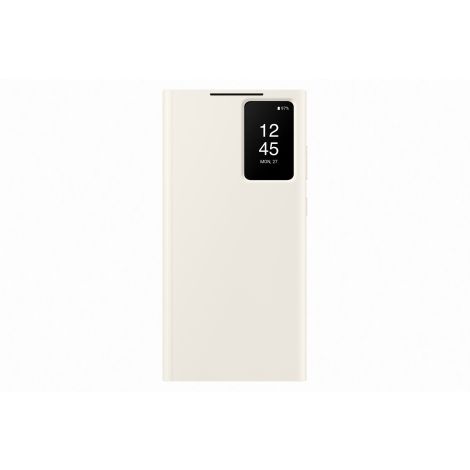 Samsung Flipové púzdro Smart View pre Samsung Galaxy S23 Ultra Cream EF-ZS918CUEGWW