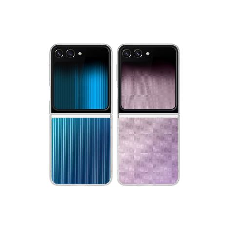 Samsung Dizajnový kryt FlipSuit pre Galaxy Z Flip5 Transparent EF-ZF731CTEGWW