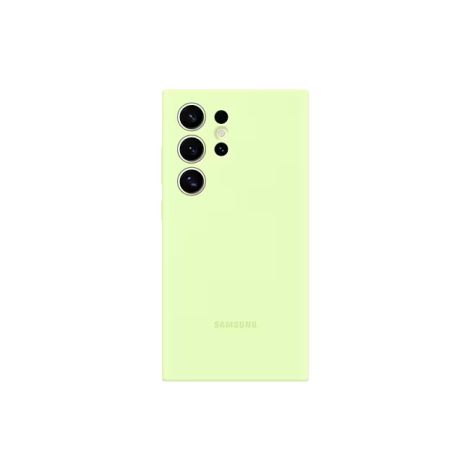 Samsung Silikónový zadný kryt S24 Ultra Light Green EF-PS928TGEGWW