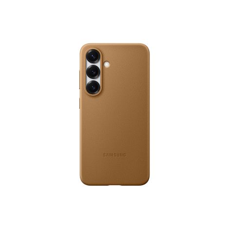 Samsung Ochranný kryt z vegánskej kože pre Galaxy S25 Brown EF-VS931PFEGWW
