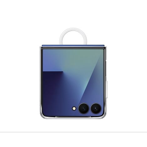 Samsung Zadný kryt s držiakom na prst Flip7 Transparent EF-QF766CTEGWW