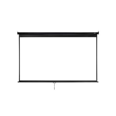 Nástenné projekčné plátno AVELI, 221x125cm (16:9) 100", čierny tubus XRT-00084B