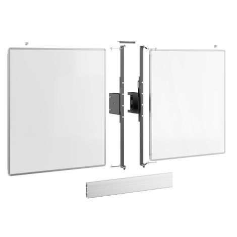 Vogel's RISE WBS86 keramické tabule so závesmi pre 86" obrazovky na stojanoch RISE 200x RISE WBS86