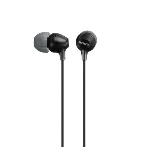 SONY slúchadlá MDR-EX15LP, čierne MDREX15LPB.AE