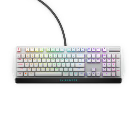 Dell Alienware 510K Low-profile RGB Mechanická herná klávesnica - Lunar Light 545-BBCH